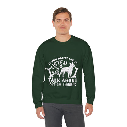 Avelena | Alfie Unisex Sweatshirt Für Boston Terrier Liebhaber
