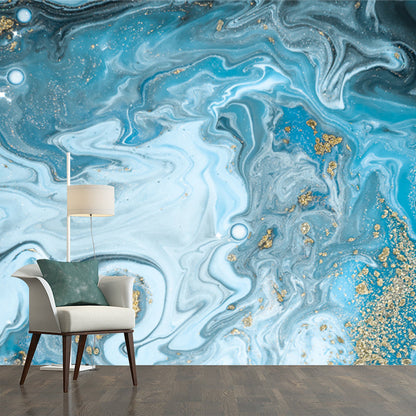 Avelena | Whole Ocean Waves Wandtattoo Tropix Schöne Landschaft Wandkunst In Blau für Flur