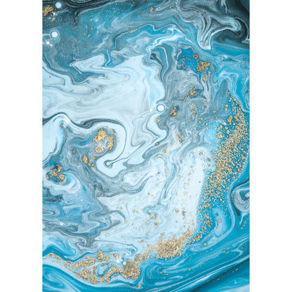 Avelena | Whole Ocean Waves Wandtattoo Tropix Schöne Landschaft Wandkunst In Blau für Flur