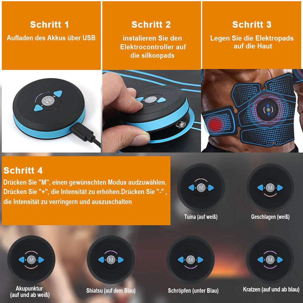 Avelena | Bauchmuskeltraining mit EMS-Fitnessgeräten