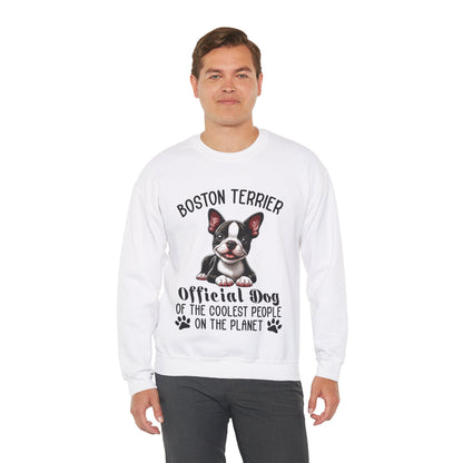 Avelena | Sinatra Unisex Sweatshirt Für Boston Terrier Liebhaber