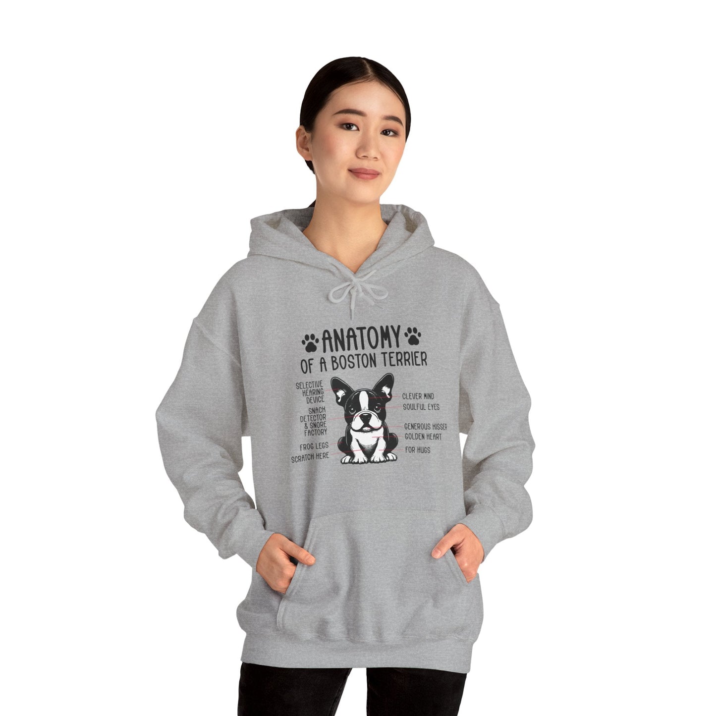 Avelena | Liberty Unisex Hoodie Für Boston Terrier Liebhaber