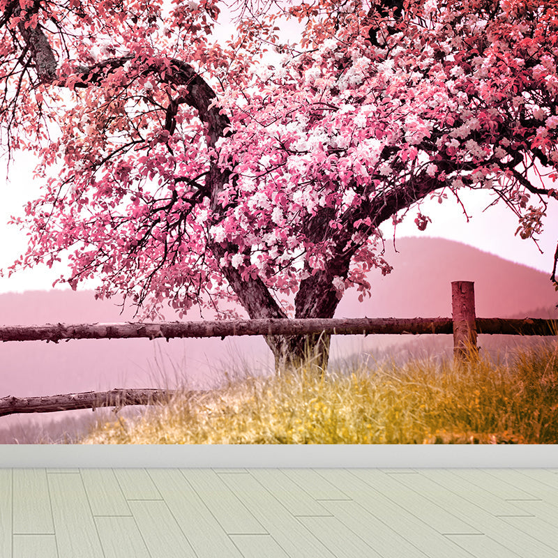 Avelena | Home Decor Kirschblüten Wandtapete Angepasst Modernes Wandmaterial für Die Küche