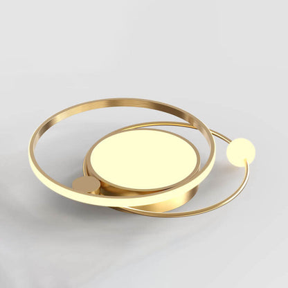 Avelena | Nordic Round Circle LED Deckenleuchte bündig montiert