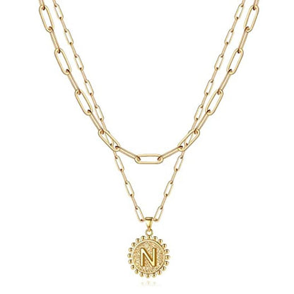 Avelena | Gold Initialhalsketten Für Frauen