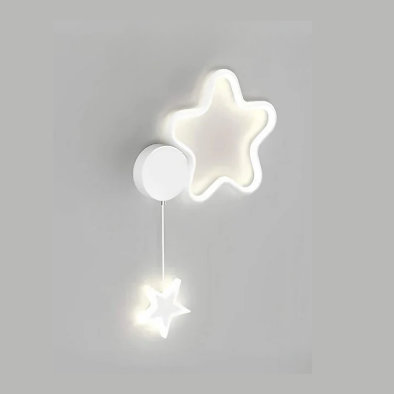 Avelena | DreamLight | Magische Wandlampe mit Wolken, Sternen und Mond