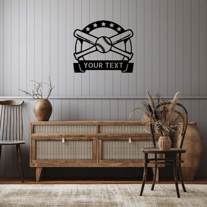 Avelena | Ball Monogram Metallschild