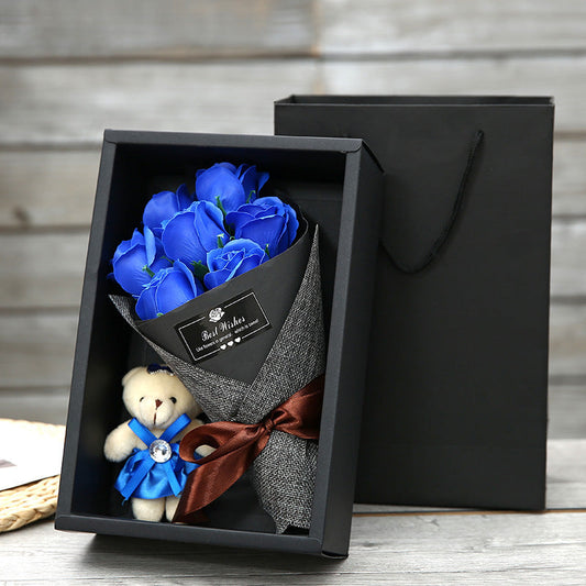 Avelena | Tanabata Valentinstagsmädchen Seifenblumen Geschenkkarton