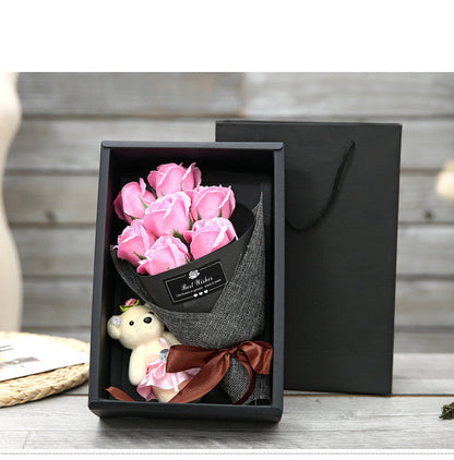 Avelena | Tanabata Valentinstagsmädchen Seifenblumen Geschenkkarton
