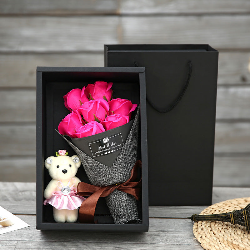 Avelena | Tanabata Valentinstagsmädchen Seifenblumen Geschenkkarton