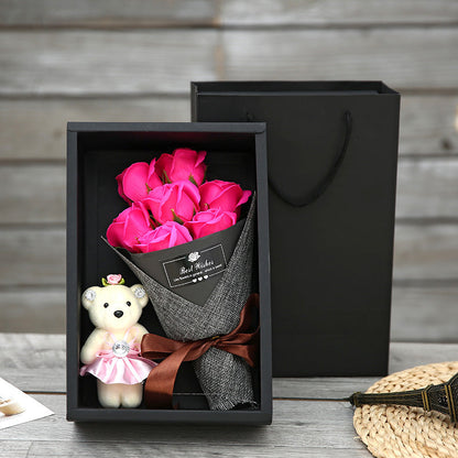 Avelena | Tanabata Valentinstagsmädchen Seifenblumen Geschenkkarton