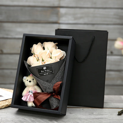 Avelena | Tanabata Valentinstagsmädchen Seifenblumen Geschenkkarton