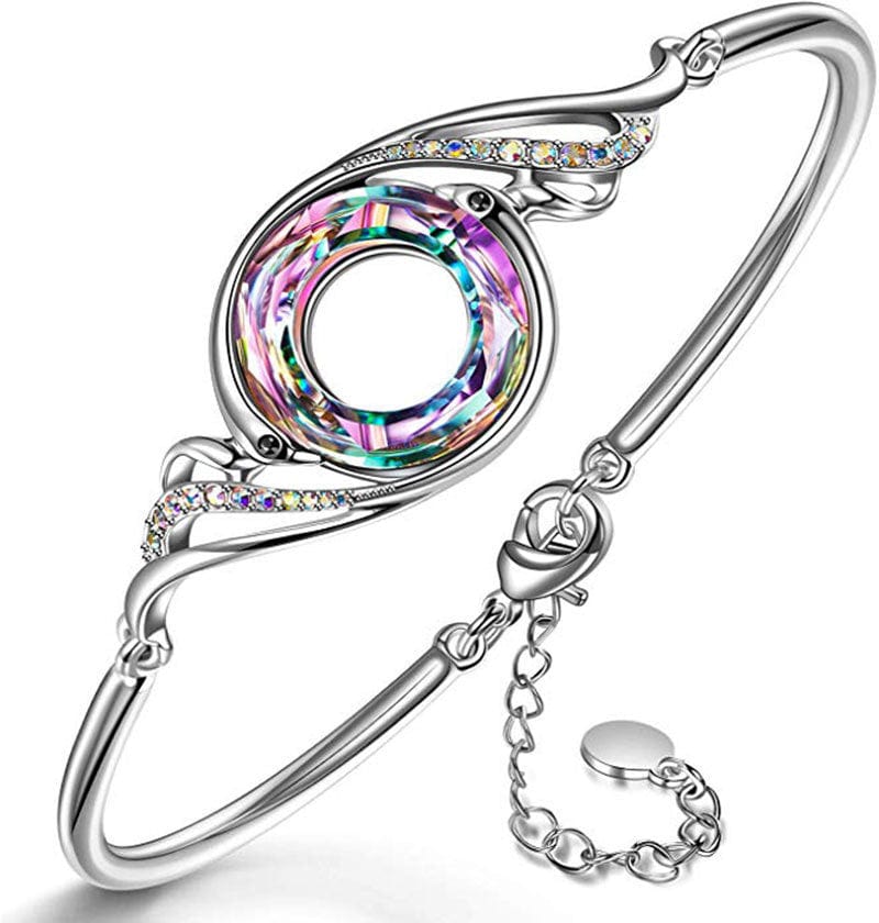 Avelena | Crystal Phoenix Ohrringe Ethnischer Stil Schmuck Phoenix