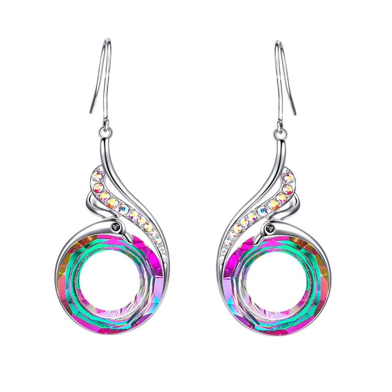 Avelena | Crystal Phoenix Ohrringe Ethnischer Stil Schmuck Phoenix