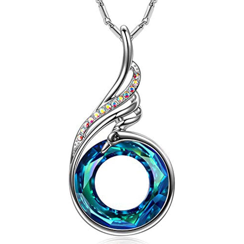 Avelena | Crystal Phoenix Ohrringe Ethnischer Stil Schmuck Phoenix