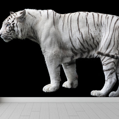 Avelena | Tiger Wandmalerei Moderne Dekorative Wohnzimmer Wandverkleidung, Individuelle Größe Verfügbar