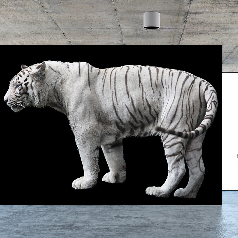 Avelena | Tiger Wandmalerei Moderne Dekorative Wohnzimmer Wandverkleidung, Individuelle Größe Verfügbar