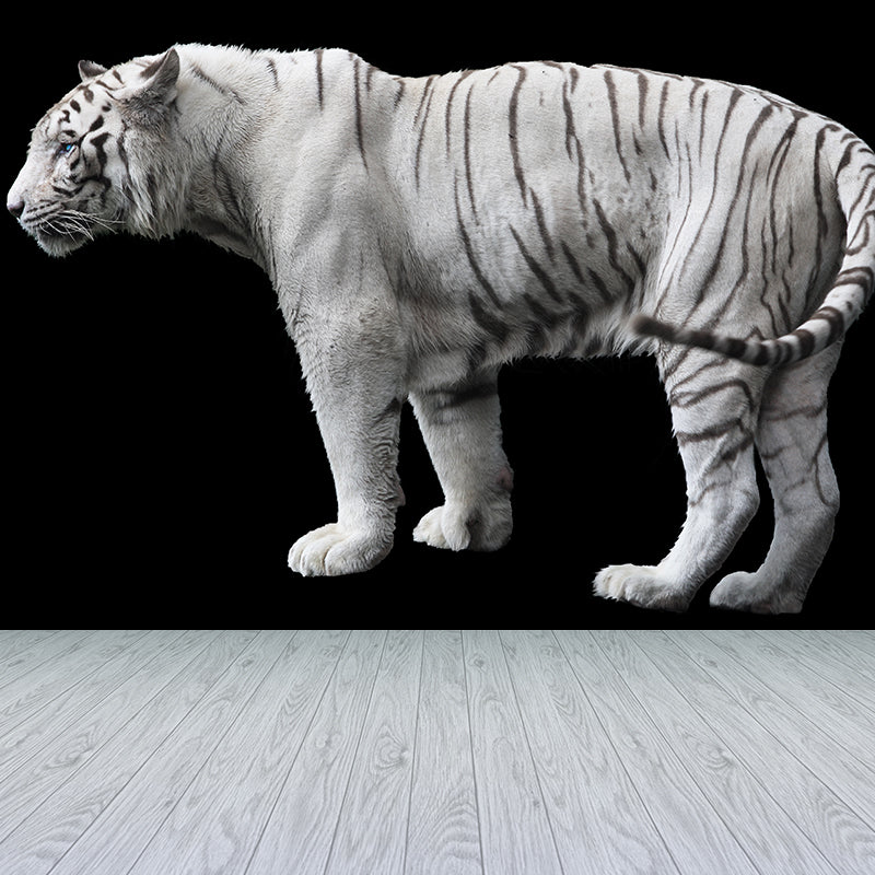 Avelena | Tiger Wandmalerei Moderne Dekorative Wohnzimmer Wandverkleidung, Individuelle Größe Verfügbar