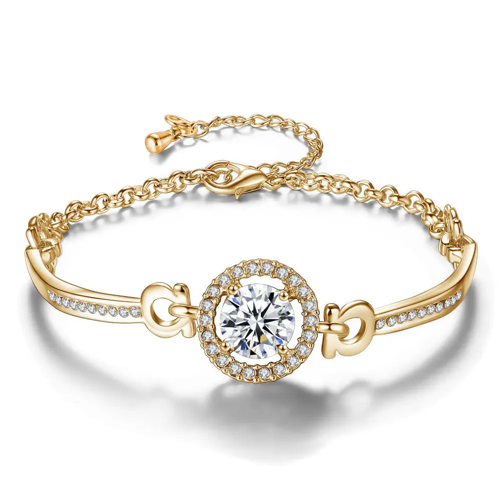 Avelena | Zirkon Koreanischer Stil Freund Armband - Heiliges Licht Schönheit