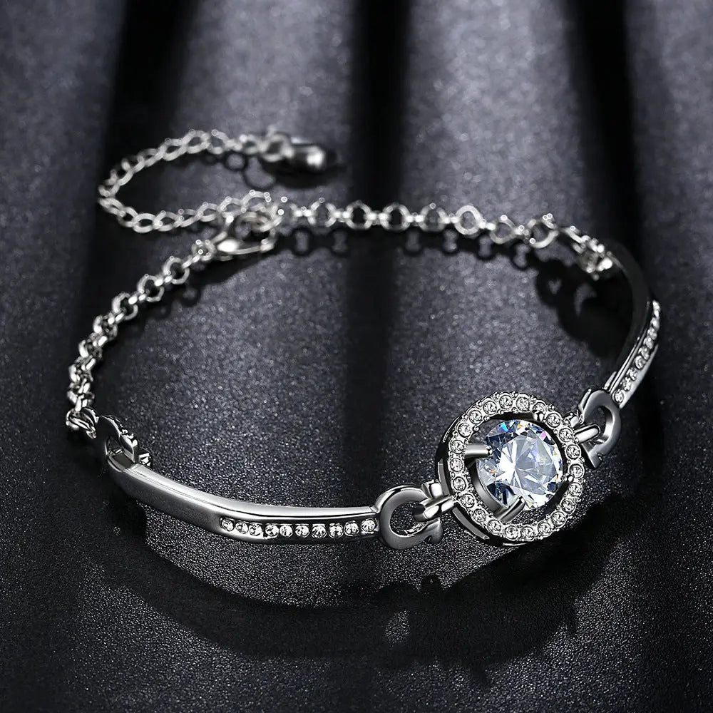 Avelena | Zirkon Koreanischer Stil Freund Armband - Heiliges Licht Schönheit