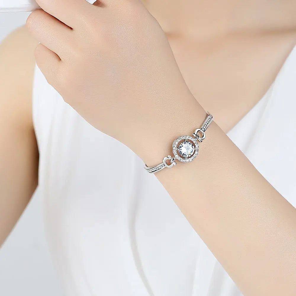 Avelena | Zirkon Koreanischer Stil Freund Armband - Heiliges Licht Schönheit
