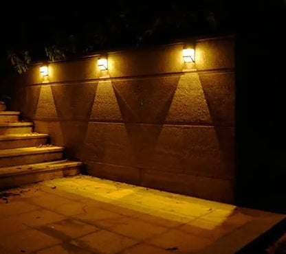 Avelena | Solar Wandleuchte mit LED – Moderne Außenbeleuchtung für Garten & Terrasse, Wandlampen