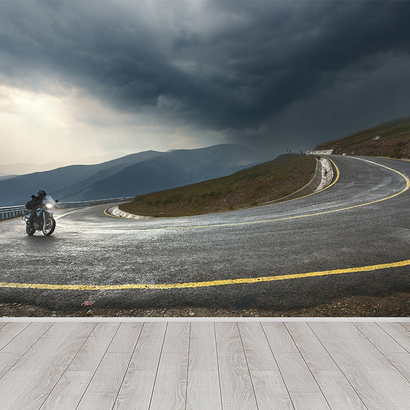 Avelena | Verschiedene Highway View Wandmalerei Tapete Zeitgenössisches Vliesmaterial Wandverkleidung