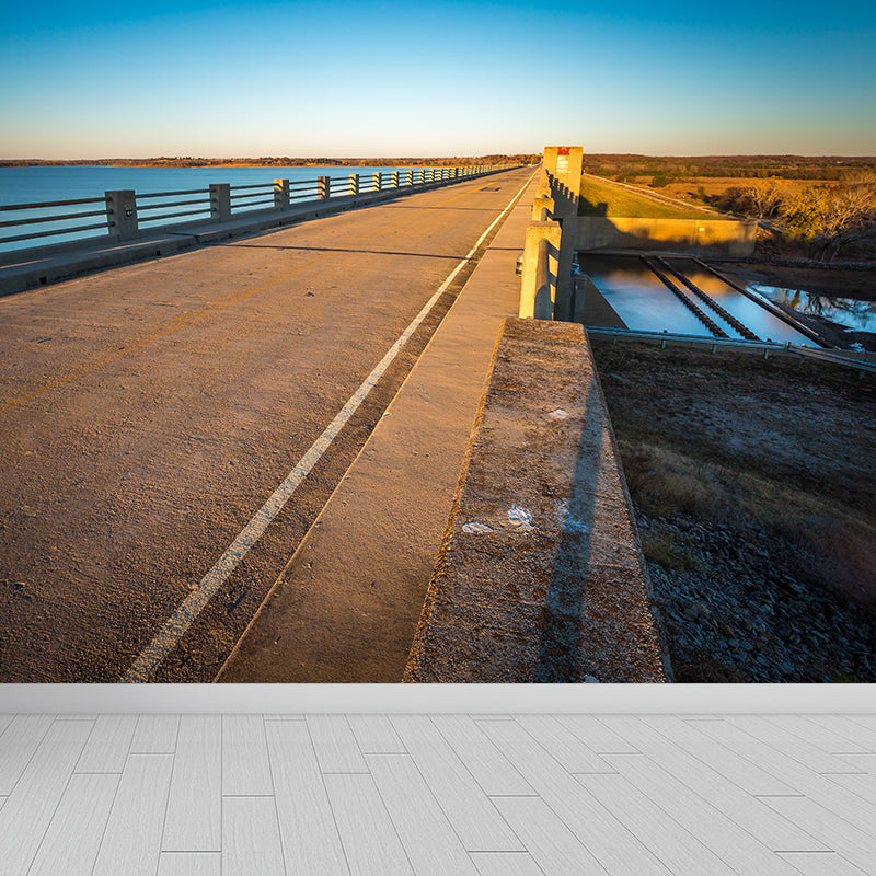 Avelena | Verschiedene Highway View Wandmalerei Tapete Zeitgenössisches Vliesmaterial Wandverkleidung