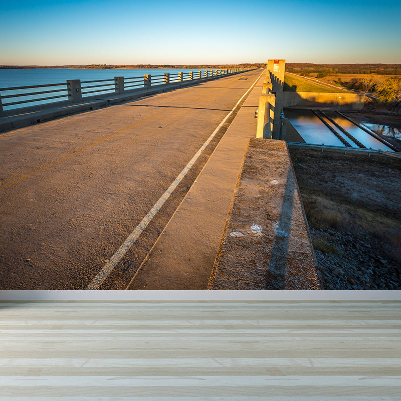 Avelena | Verschiedene Highway View Wandmalerei Tapete Zeitgenössisches Vliesmaterial Wandverkleidung