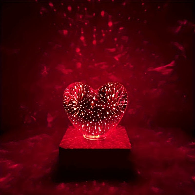 Avelena | 3D Led Herzlampe für Romantische Stimmungsbeleuchtung