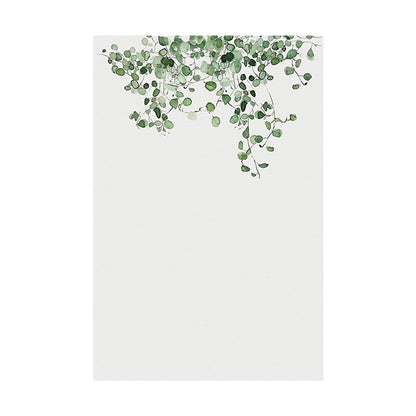 Avelena | Farmhouse Botanics Wandkunst Grünes Blatt Leinwanddruck für Das Wohnzimmer, Texturiert