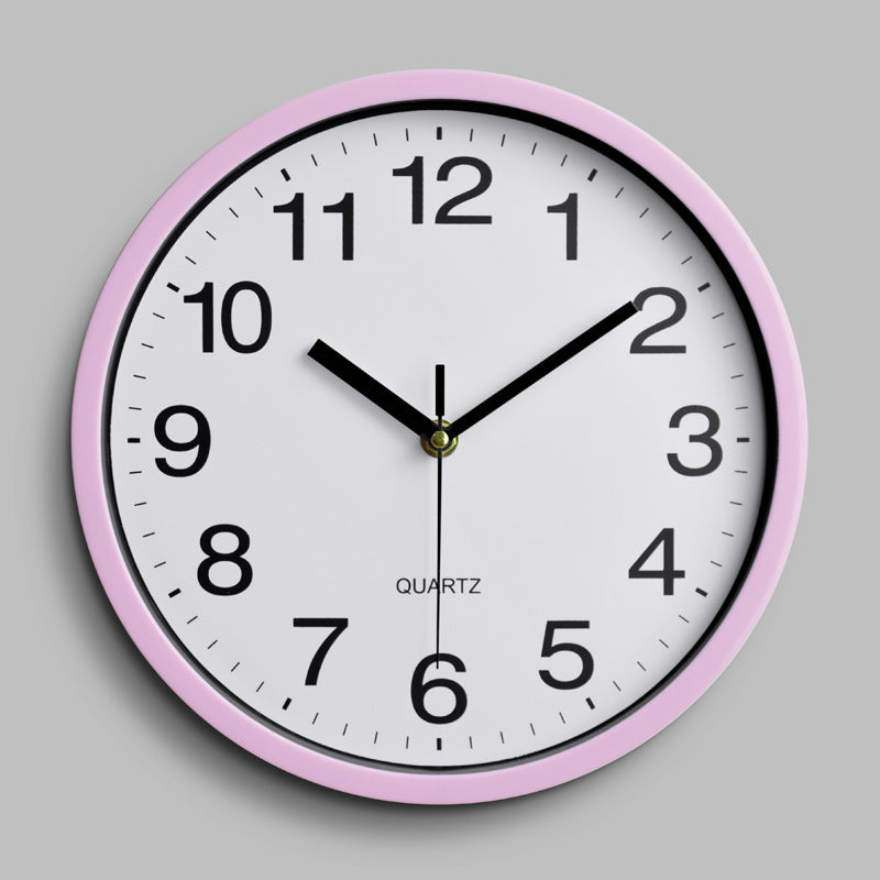 Avelena | Klassenzimmer Kinderzimmer Stille Wanduhr 10 Zoll