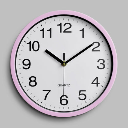 Avelena | Klassenzimmer Kinderzimmer Stille Wanduhr 10 Zoll