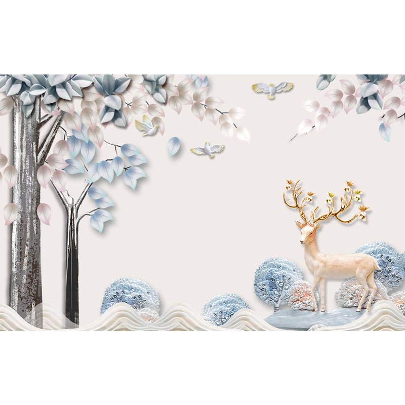 Avelena | Wald Freizeit RấYvvepapier Moderne Vliesstoff Wanddekoration