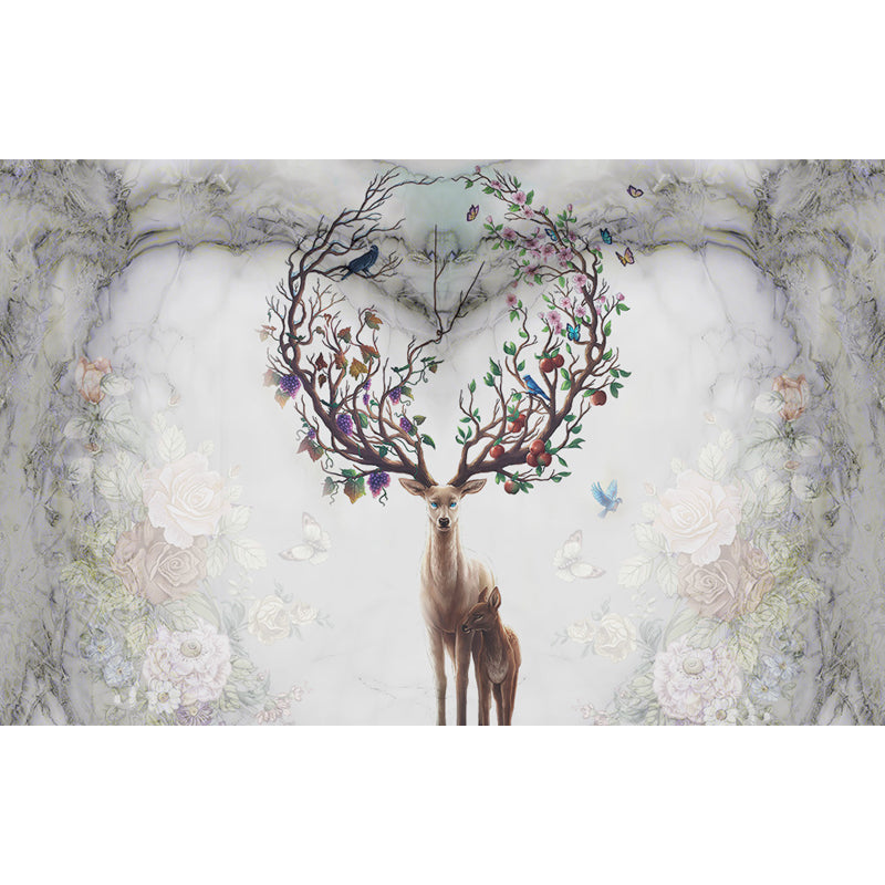 Avelena | Wald Freizeit RấYvvepapier Moderne Vliesstoff Wanddekoration