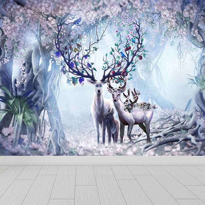 Avelena | Wald Freizeit RấYvvepapier Moderne Vliesstoff Wanddekoration