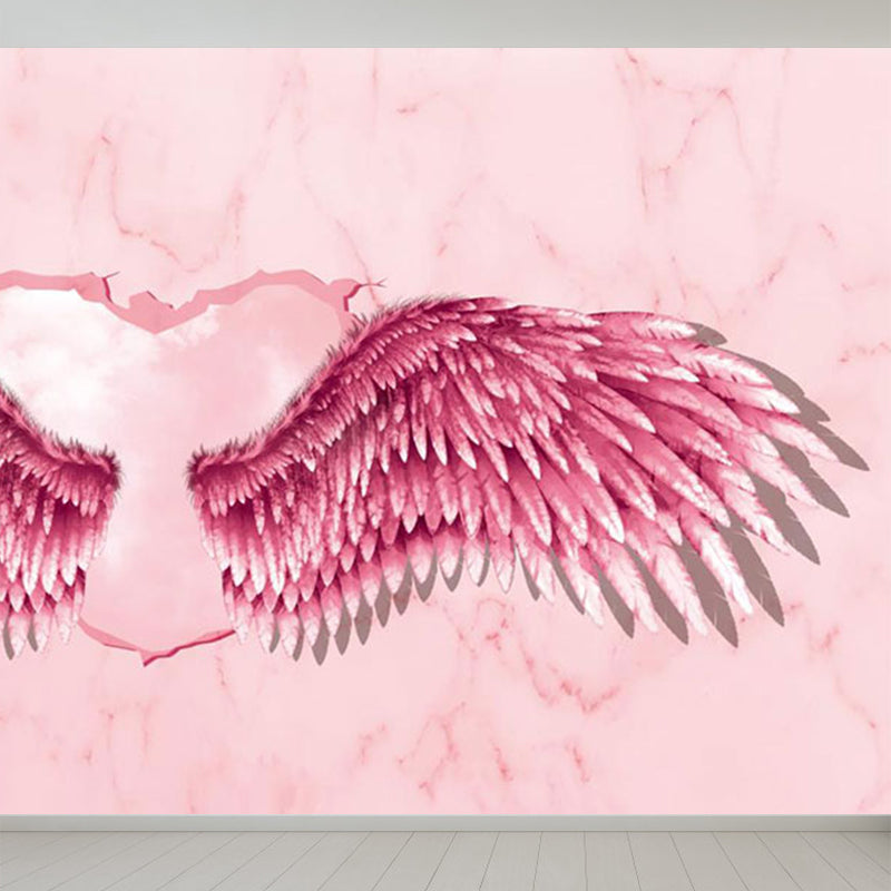 Avelena | Spreading Wing Wandtattoo Weiche Farbe Moderne Wanddekoration für Das Wohnzimmer