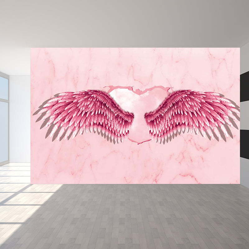 Avelena | Spreading Wing Wandtattoo Weiche Farbe Moderne Wanddekoration für Das Wohnzimmer