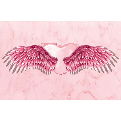 Avelena | Spreading Wing Wandtattoo Weiche Farbe Moderne Wanddekoration für Das Wohnzimmer
