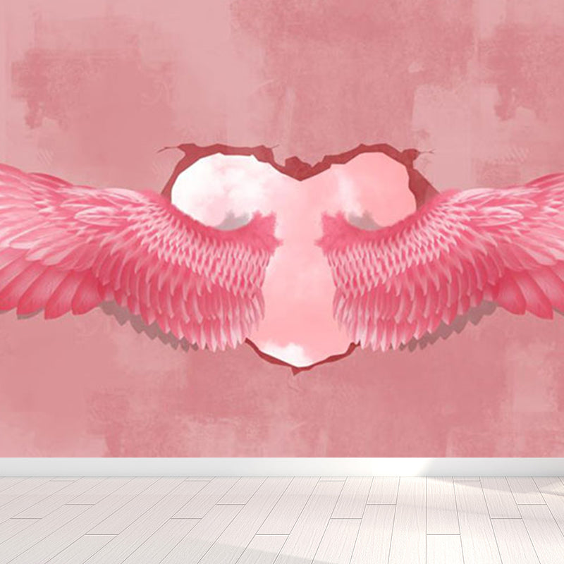 Avelena | Spreading Wing Wandtattoo Weiche Farbe Moderne Wanddekoration für Das Wohnzimmer