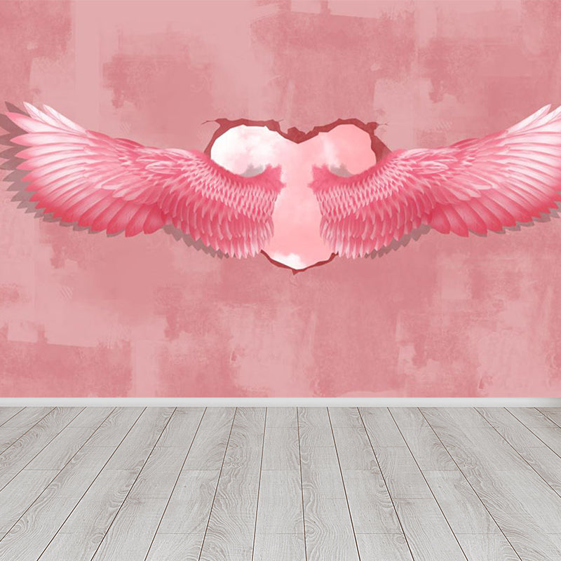 Avelena | Spreading Wing Wandtattoo Weiche Farbe Moderne Wanddekoration für Das Wohnzimmer