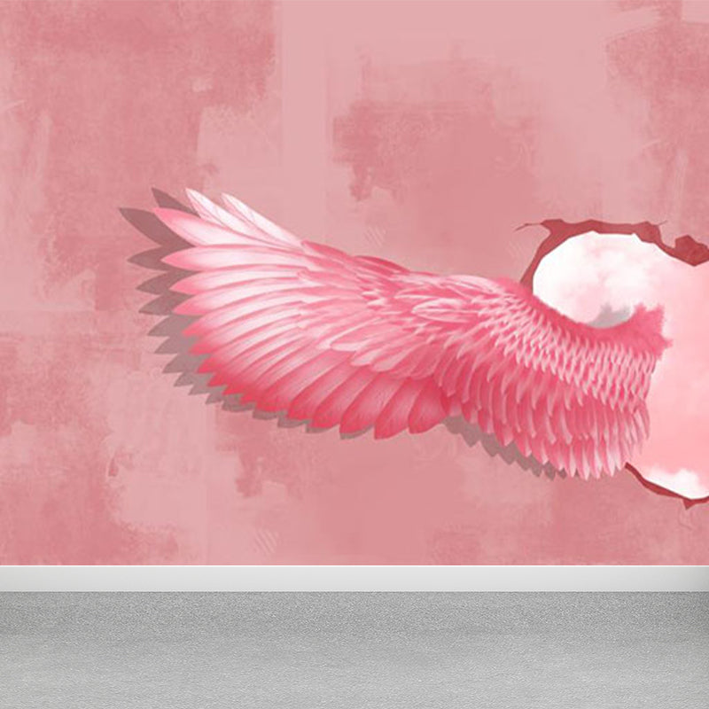 Avelena | Spreading Wing Wandtattoo Weiche Farbe Moderne Wanddekoration für Das Wohnzimmer
