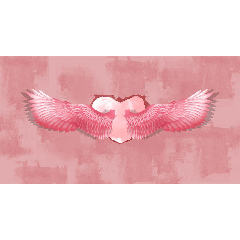Avelena | Spreading Wing Wandtattoo Weiche Farbe Moderne Wanddekoration für Das Wohnzimmer