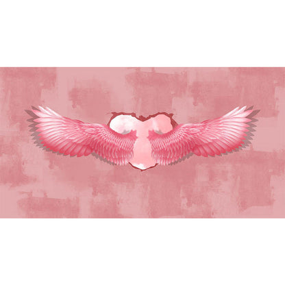 Avelena | Spreading Wing Wandtattoo Weiche Farbe Moderne Wanddekoration für Das Wohnzimmer