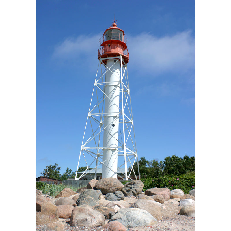 Avelena | Großes Grand Lighthouse Wandbild Tapete Dekorative Küsten Mädchen Schlafzimmer Wand Dekoration