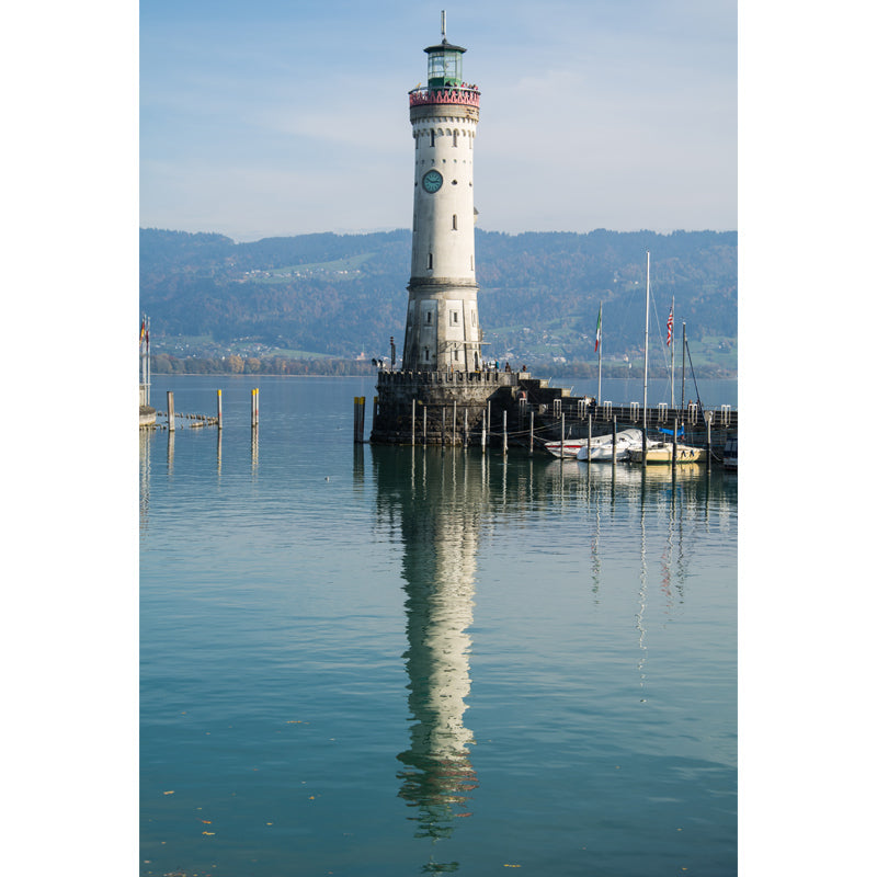 Avelena | Großes Grand Lighthouse Wandbild Tapete Dekorative Küsten Mädchen Schlafzimmer Wand Dekoration