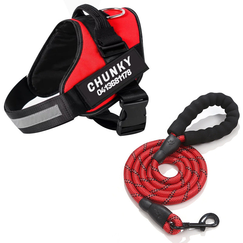 Avelena | Personalisierte Zuggeschirr für Hunde mit verstellbarem Sitz