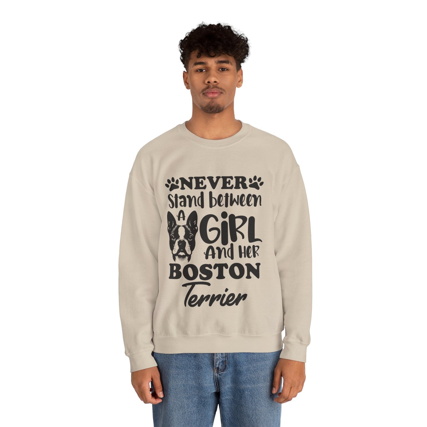 Avelena | Dasher Unisex Sweatshirt Für Boston Terrier Liebhaber