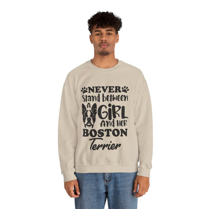 Avelena | Dasher Unisex Sweatshirt Für Boston Terrier Liebhaber