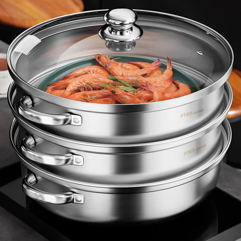 Avelena | 3-Lagiger Lebensmittel Dampfgarer Nutristeam